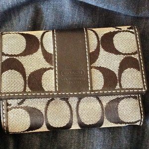 Black Coach wallet